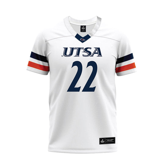 UTSA - NCAA Football : Elijah Newell - White Premium Football Jersey-0
