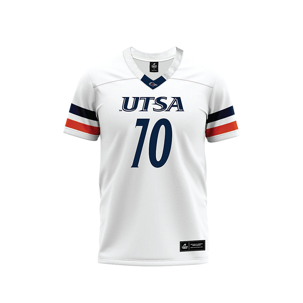 UTSA - NCAA Football : Deandre Marshall - White Premium Football Jersey-0