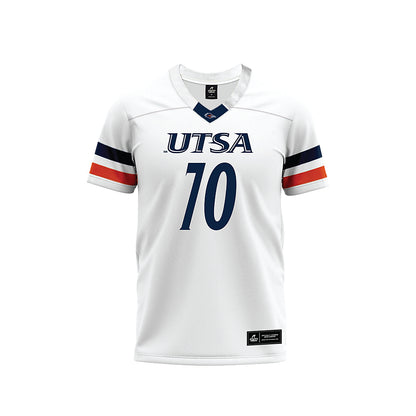 UTSA - NCAA Football : Deandre Marshall - White Premium Football Jersey-0