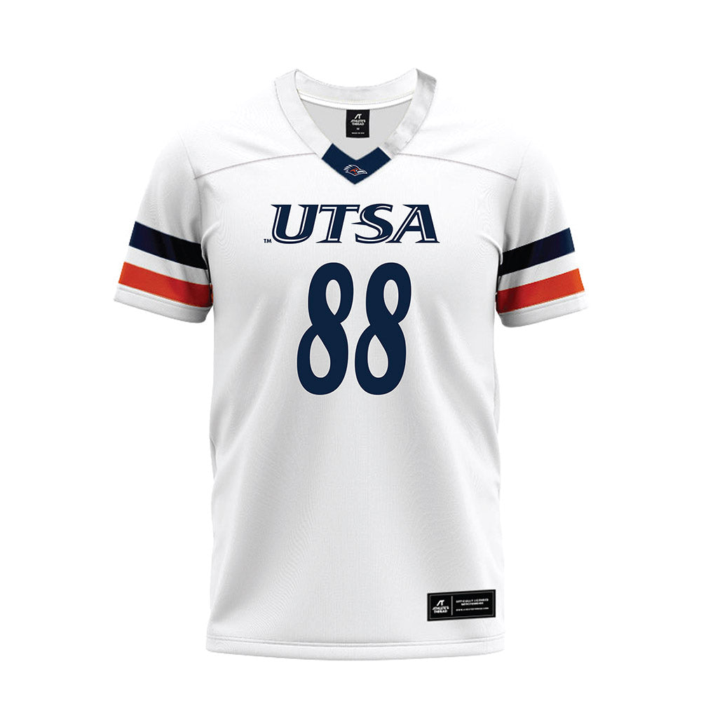 UTSA - NCAA Football : Cameron Blaylock - White Premium Football Jersey-0