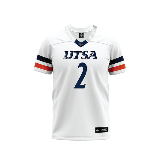 UTSA - NCAA Football : Owen McCown - White Premium Football Jersey-0