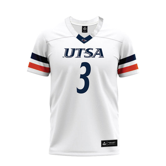 UTSA - NCAA Football : Robert Henry - White Premium Football Jersey-0
