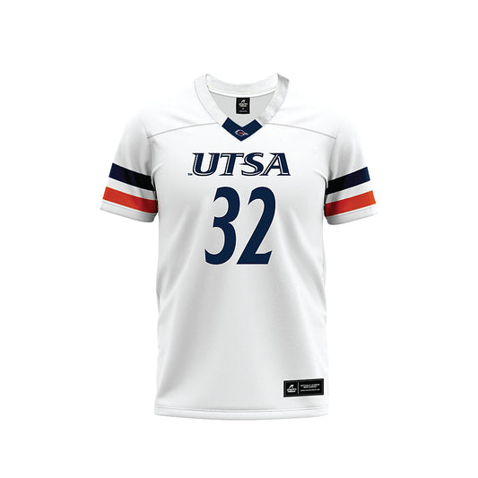 UTSA - NCAA Football : trevon hogan - White Premium Football Jersey-0