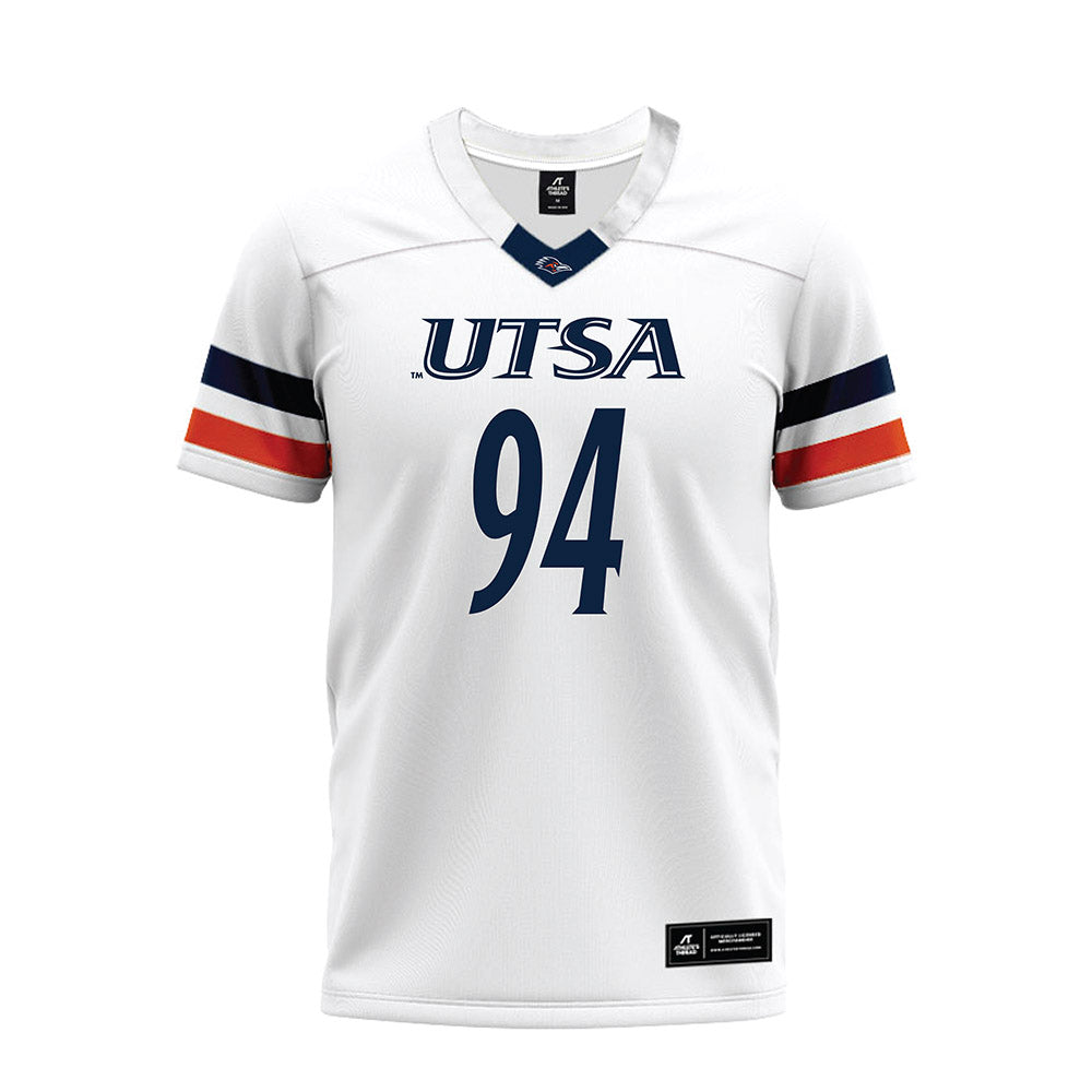 UTSA - NCAA Football : Kenny Ozowalu - White Premium Football Jersey-0