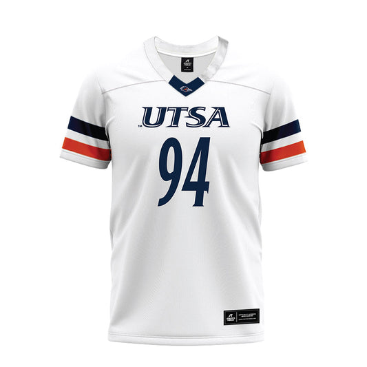 UTSA - NCAA Football : Kenny Ozowalu - White Premium Football Jersey-0