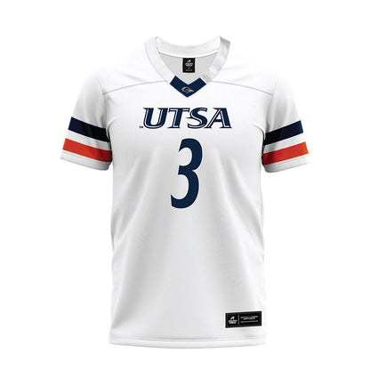 UTSA - NCAA Football : Robert Henry - White Premium Football Jersey-0