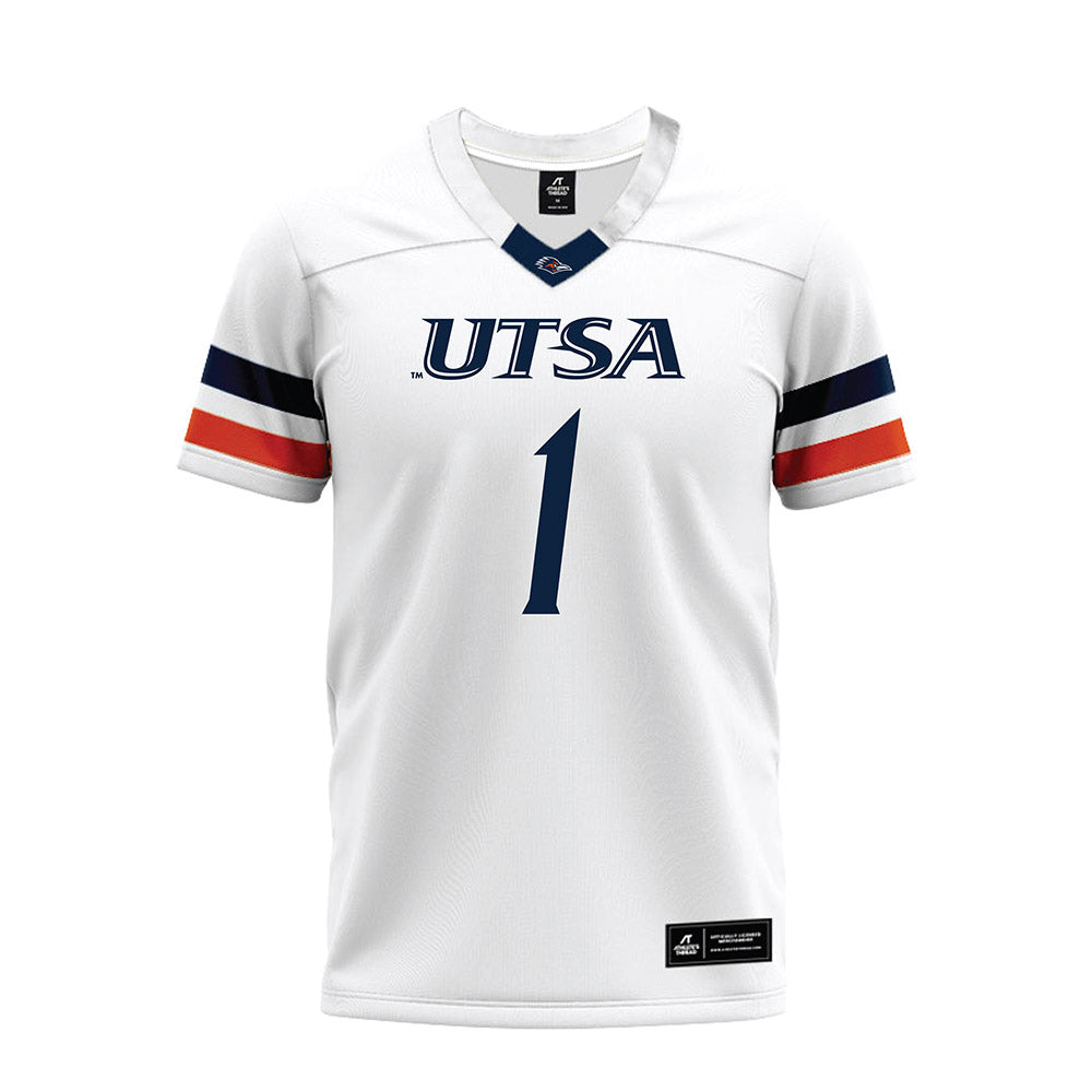 UTSA - NCAA Football : Jaren Randle - White Premium Football Jersey-0
