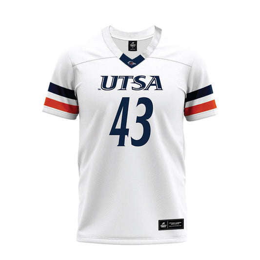 UTSA - NCAA Football : Mark Rayson III - White Premium Football Jersey-0