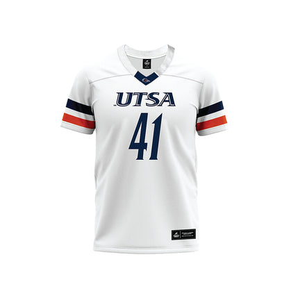 UTSA - NCAA Football : Fredarius Lewis - White Premium Football Jersey-0