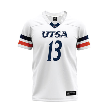 UTSA - NCAA Football : Chidera Otutu - White Premium Football Jersey-0