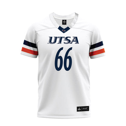 UTSA - NCAA Football : Andrew Alvarado - White Premium Football Jersey-0