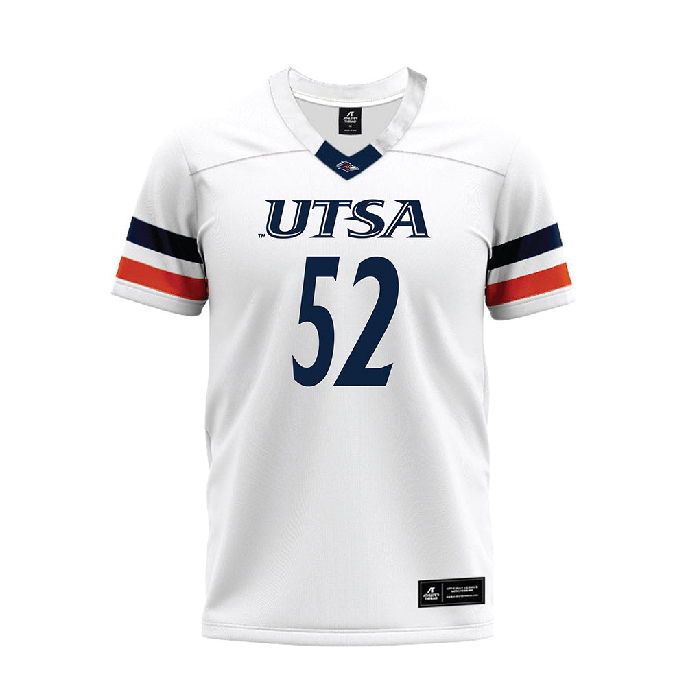 UTSA - NCAA Football : Preston Huneycutt - White Premium Football Jersey-0
