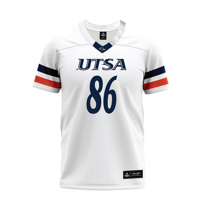 UTSA - NCAA Football : Isaiah Butler-Tanner - White Premium Football Jersey-0