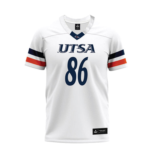 UTSA - NCAA Football : Isaiah Butler-Tanner - White Premium Football Jersey-0