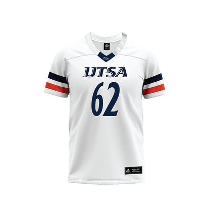 UTSA - NCAA Football : Daniel Alonso - White Premium Football Jersey-0