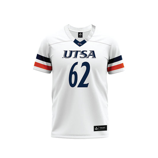 UTSA - NCAA Football : Daniel Alonso - White Premium Football Jersey-0