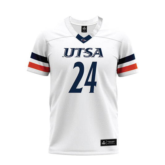 UTSA - NCAA Football : Jaelen Smith - White Premium Football Jersey-0