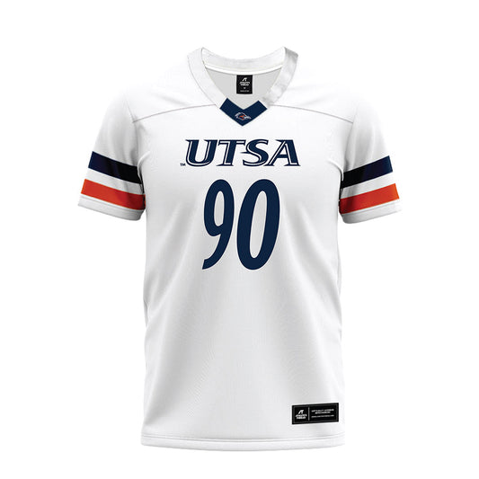 UTSA - NCAA Football : DJ Quaite - White Premium Football Jersey-0