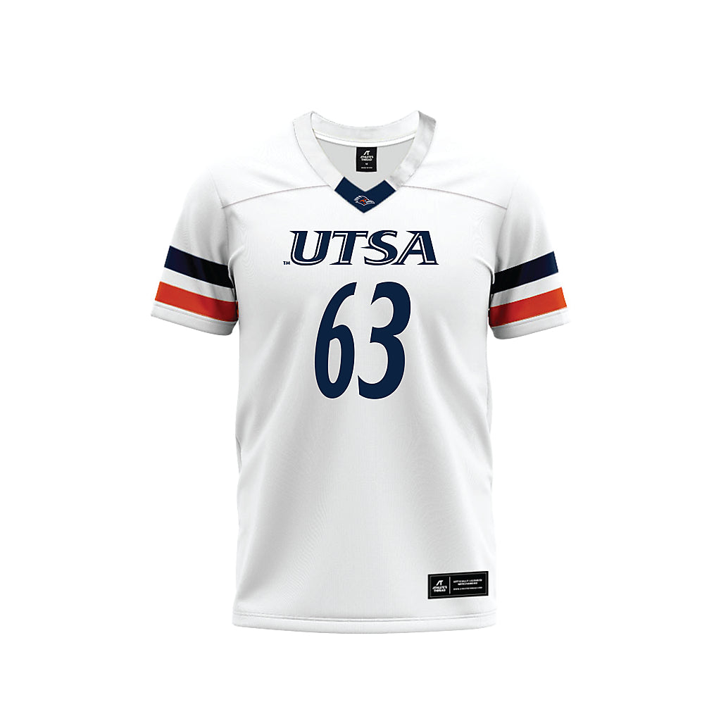 UTSA - NCAA Football : Trevor Timmons - White Premium Football Jersey-0