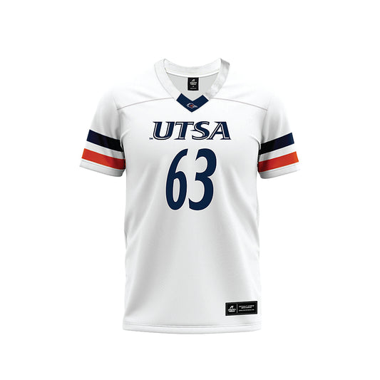 UTSA - NCAA Football : Trevor Timmons - White Premium Football Jersey-0
