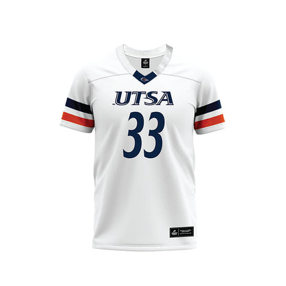 UTSA - NCAA Football : Nnanna Anyanwu - White Premium Football Jersey-0