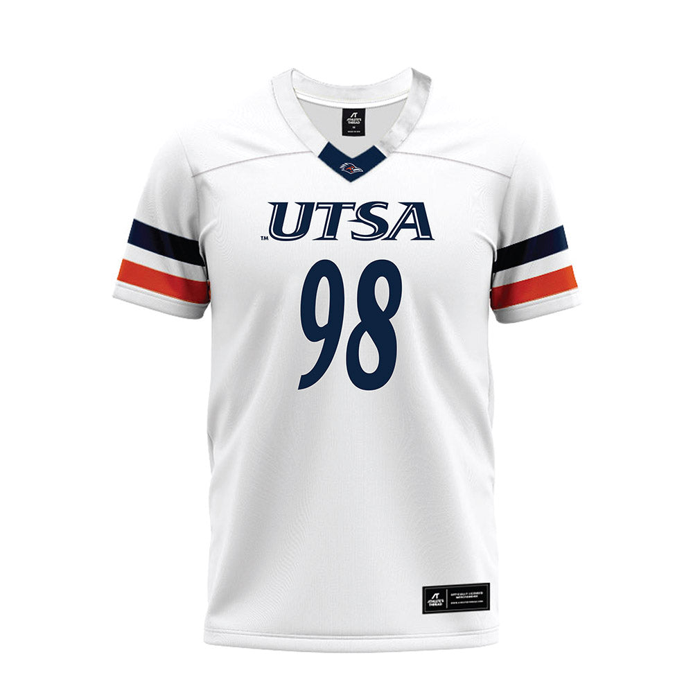 UTSA - NCAA Football : Jameian Buxton - White Premium Football Jersey-0