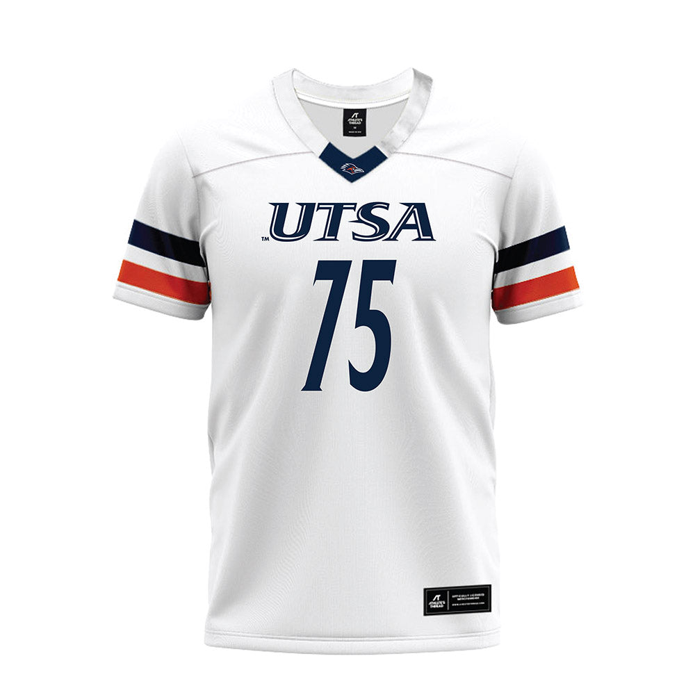 UTSA - NCAA Football : Venly Tatafu - White Premium Football Jersey-0