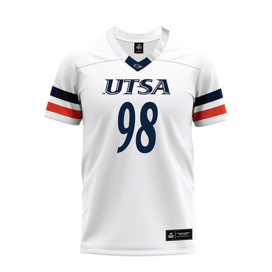 UTSA - NCAA Football : Jesse Perez - White Premium Football Jersey-0