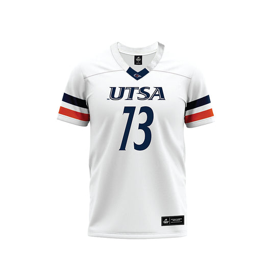 UTSA - NCAA Football : Demetris Allen - White Premium Football Jersey-0