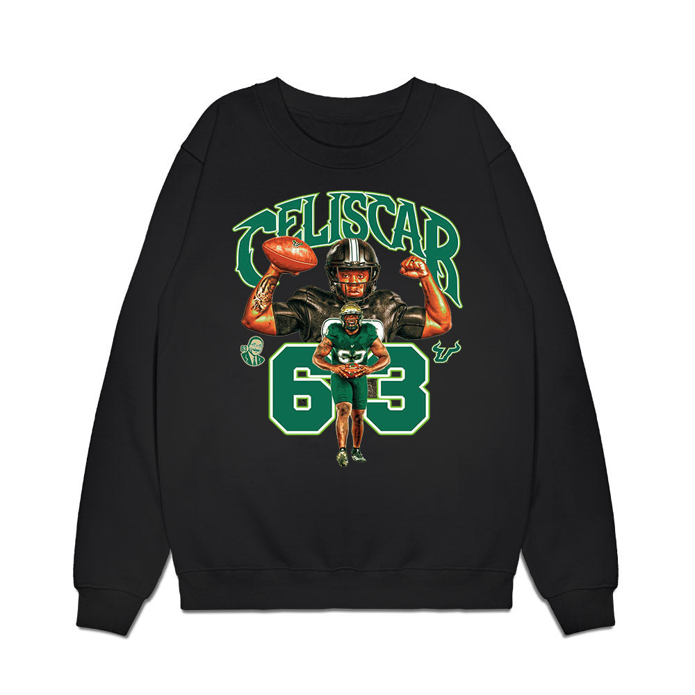 USF - NCAA Football : Joshua Celiscar - Collage Premium Crewneck Sweatshirt-0