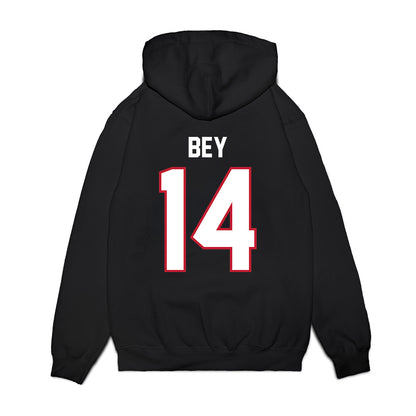 Arizona - NCAA Football : Stacy Bey - Vintage Helmet Premium Hooded Sweatshirt-1