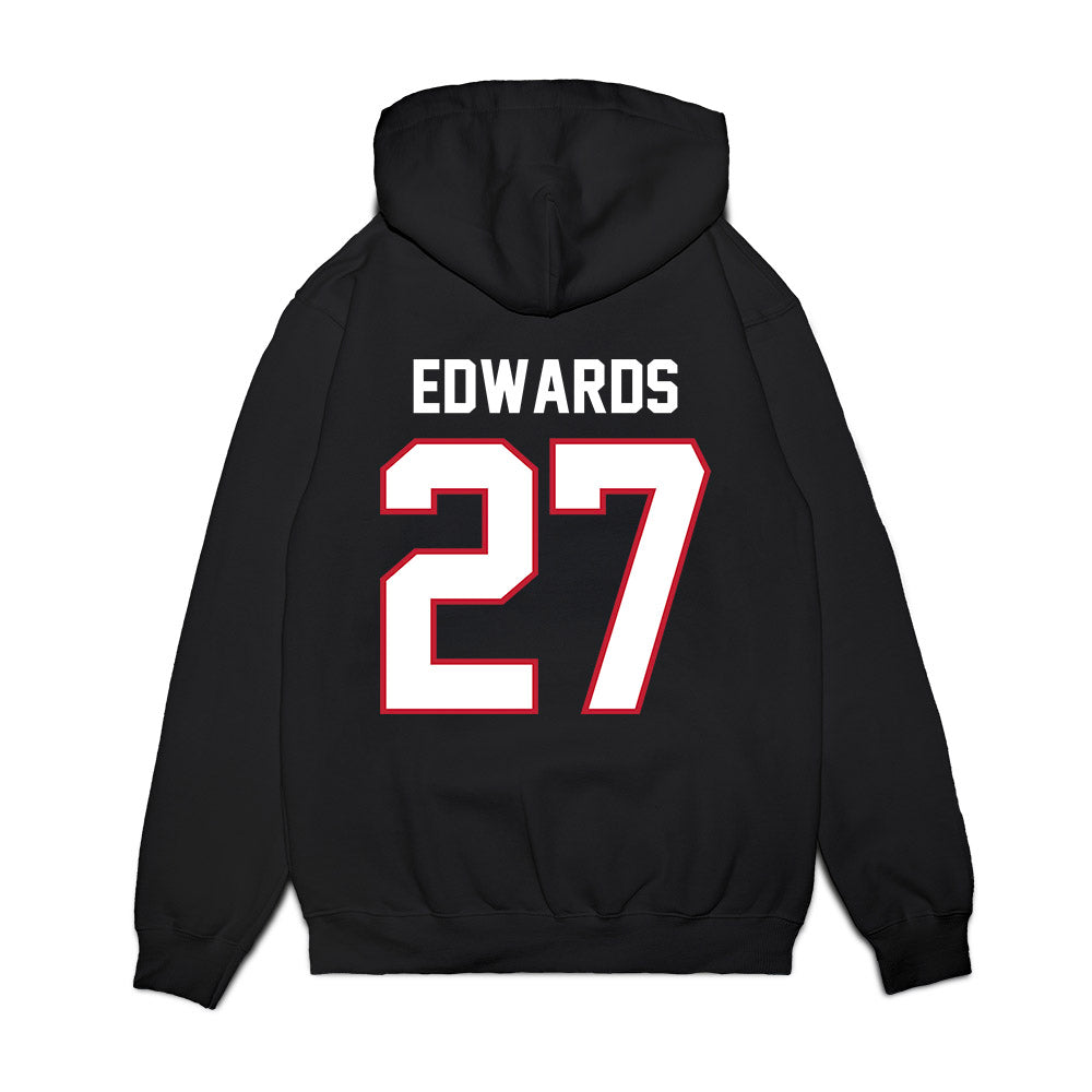 Arizona - NCAA Football : Gianni Edwards - Vintage Helmet Premium Hooded Sweatshirt-1
