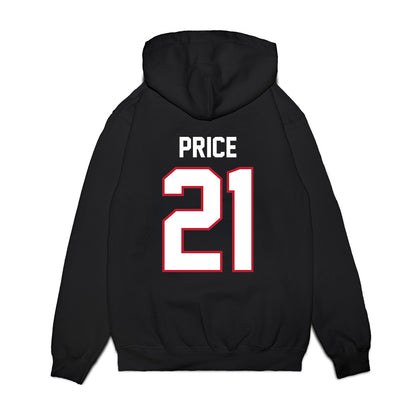 Arizona - NCAA Football : Johno Price - Vintage Helmet Premium Hooded Sweatshirt-1