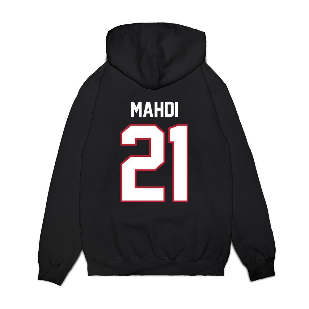 Arizona - NCAA Football : Ismail Mahdi - Vintage Helmet Premium Hooded Sweatshirt-1