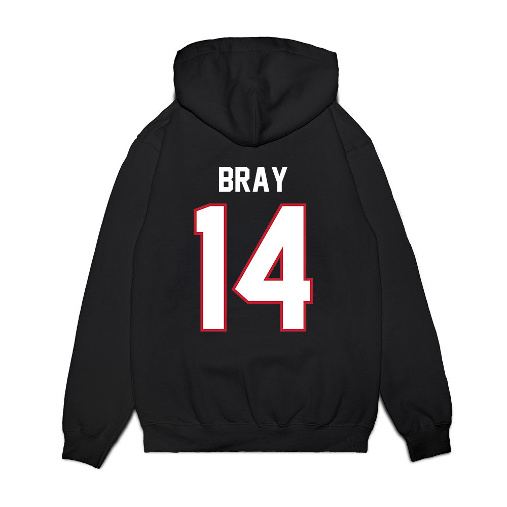 Arizona - NCAA Football : Mason Bray - Vintage Helmet Premium Hooded Sweatshirt-1