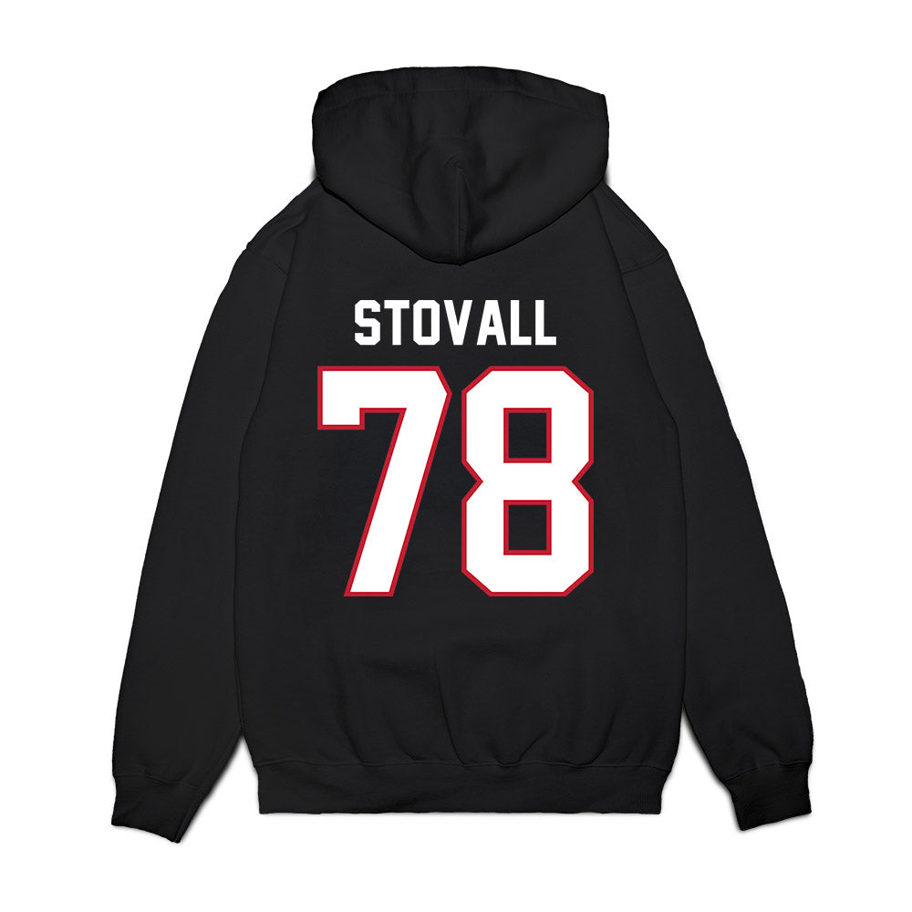 Arizona - NCAA Football : Grayson Stovall - Vintage Helmet Premium Hooded Sweatshirt-1