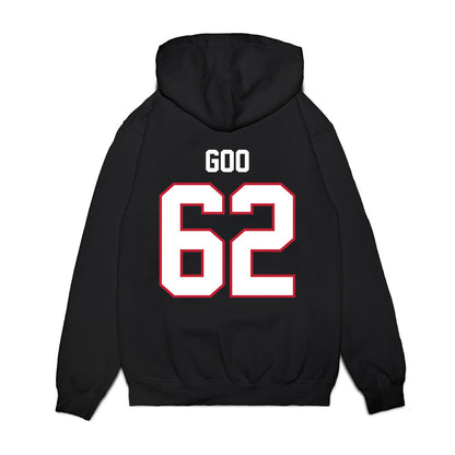 Arizona - NCAA Football : Javian Goo - Vintage Helmet Premium Hooded Sweatshirt-1