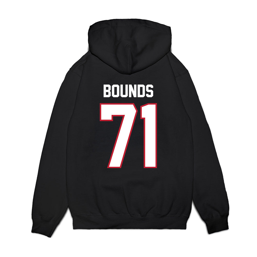 Arizona - NCAA Football : Tristan Bounds - Vintage Helmet Premium Hooded Sweatshirt-1