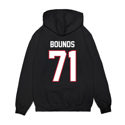 Arizona - NCAA Football : Tristan Bounds - Vintage Helmet Premium Hooded Sweatshirt-1