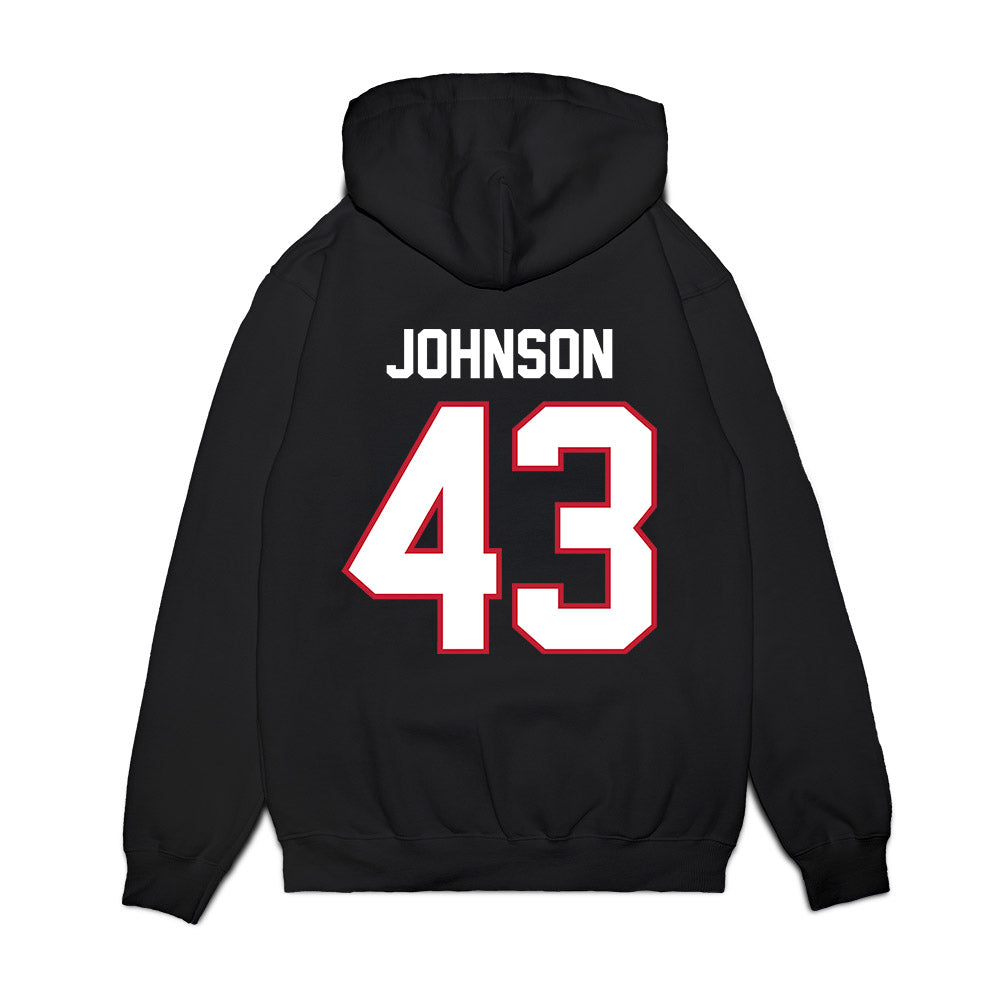Arizona - NCAA Football : Dalton Johnson - Vintage Helmet Premium Hooded Sweatshirt-1