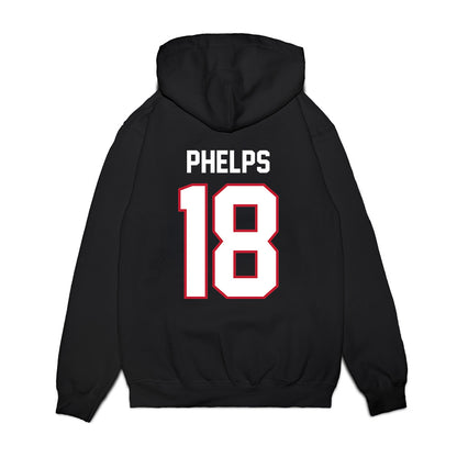 Arizona - NCAA Football : Brandon Phelps - Vintage Helmet Premium Hooded Sweatshirt-1