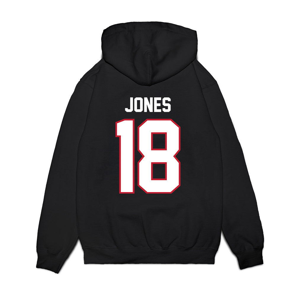 Arizona - NCAA Football : Carter Jones - Vintage Helmet Premium Hooded Sweatshirt-1