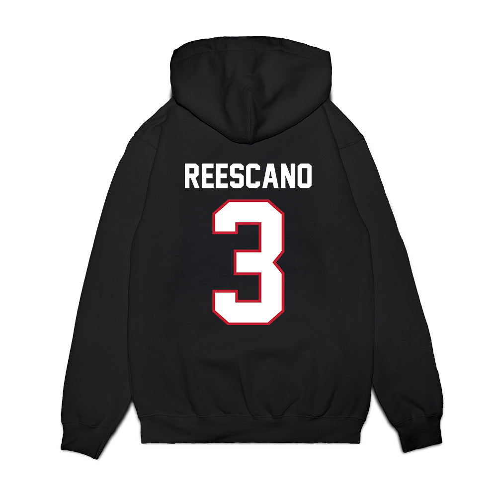 Arizona - NCAA Football : Kedrick Reescano - Vintage Helmet Premium Hooded Sweatshirt-1