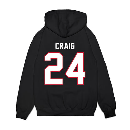 Arizona - NCAA Football : Quincy Craig - Vintage Helmet Premium Hooded Sweatshirt-1