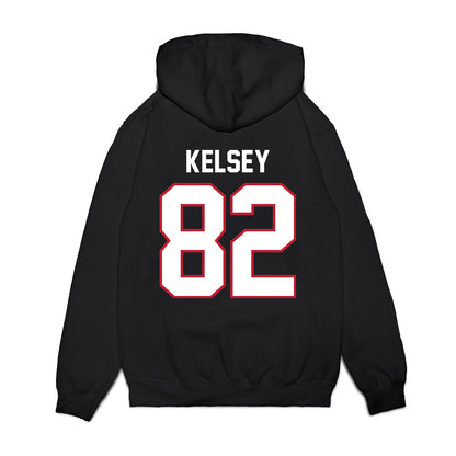 Arizona - NCAA Football : Landon Kelsey - Vintage Helmet Premium Hooded Sweatshirt-1