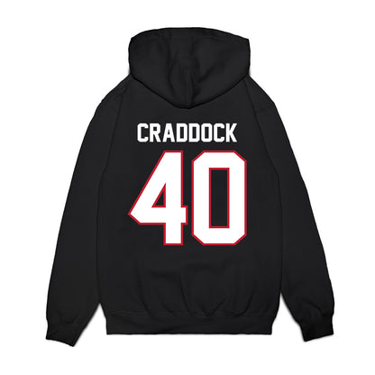 Arizona - NCAA Football : Brandon Craddock - Vintage Helmet Premium Hooded Sweatshirt-1