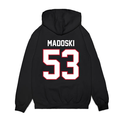 Arizona - NCAA Football : Christian Madoski - Vintage Helmet Premium Hooded Sweatshirt-1