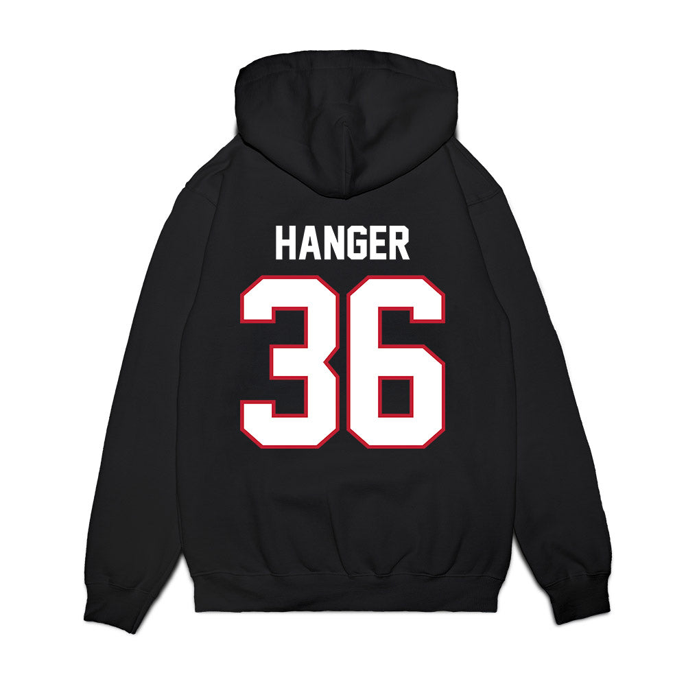Arizona - NCAA Football : Dominic Hanger - Vintage Helmet Premium Hooded Sweatshirt-1