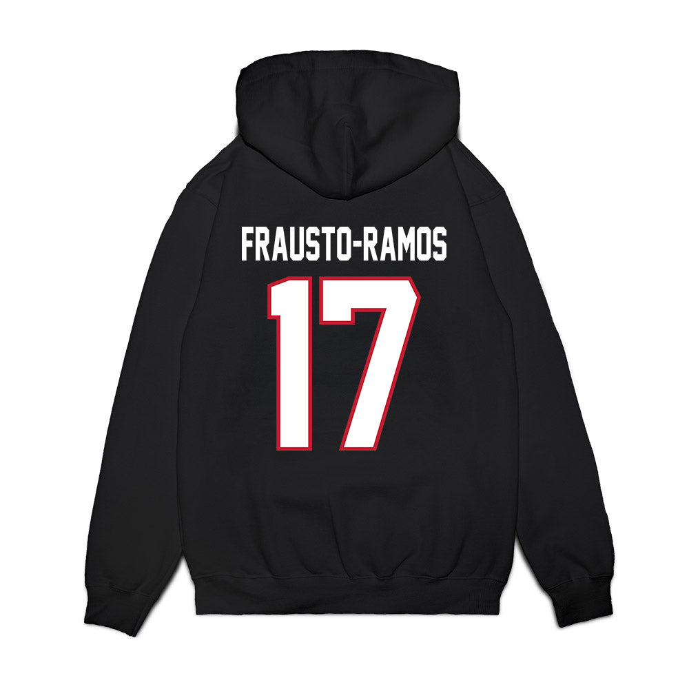 Arizona - NCAA Football : Jshawn Frausto-Ramos - Vintage Helmet Premium Hooded Sweatshirt-1