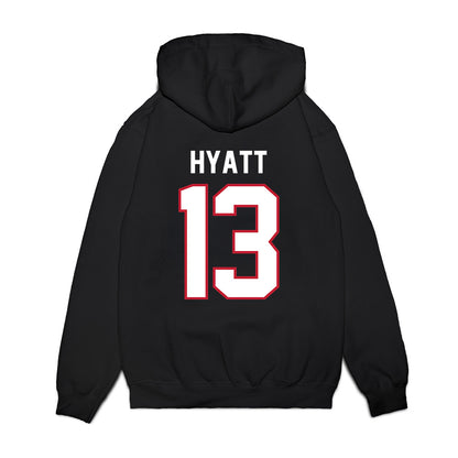 Arizona - NCAA Football : Devin Hyatt - Vintage Helmet Premium Hooded Sweatshirt-1